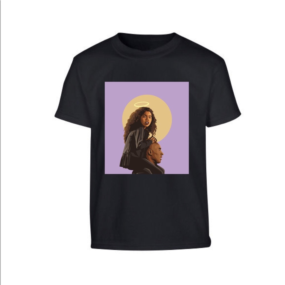 KOBE AND GIGI CUSTOM T-SHIRT
